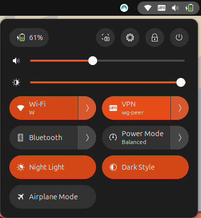 Wireguard Client Linux - Network Details